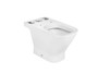 Taza con salida vertical para tanque bajo THE GAP SQUARE 650mm - Roca