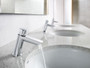 Grifo temporizado de repisa para lavabo INSTANT - Roca