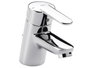 Mezclador lavabo VICTORIA-N desagüe automático cromo - Roca