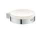 Jabonera pared HOTELS ROUND 110x127,7 mm cromado - Roca