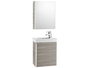 Conjunto mueble lavabo MUNI con armario espejo arena - Roca