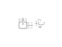 Fregadero 1 Cubeta Inox PORTO 550x450 mm - Roca