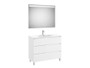Pack Aleyda 1000X460 Lavabo Centrado blanco mate - Roca