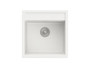 Fregadero Helsinki 40 con 1 Cubeta + Orificios 435X365X180mm blanco - Roca