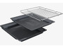 Horno Pirolitico Iq500 Hb578Ges3 595X594X548mm Cristal negro Inox+ - Siemens-Lb