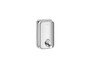 Dispensador jabón líquido con pulsador PUBLIC 800ml brillante - Roca