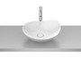 Lavabo Sobre Encimera Fineceramic Ohtake 470X405Mm Blanco - Roca