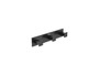 Percha triple HOTELS SQUARE negro mate - Roca
