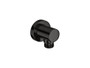 Toma de agua redondo 1/2" Everlux negro titanio cepillado - Roca