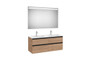 Pack The Gap 2Dw 1200Mm Gris Mate - Roca
