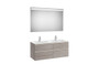 Pack The Gap 2Dw 1200Mm Gris Mate - Roca
