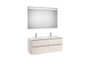 Pack The Gap 2Dw 1200Mm Gris Mate - Roca