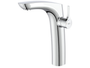 Mezclador lavabo caño alto desagüe automático INSIGNIA cromo - Roca