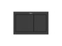 Placa de accionamiento ps1 duplo s dual negro mate - Roca