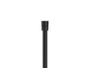 Flexible neo-flex pvc 1/2 universal anti-torsion 170cm negro mate - Roca
