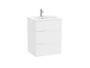 Conjunto Victoria-N Mble.Ba.+Lav.Dbl.Bl 3 Cjn.600Mm Blm. - Roca