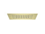 Rociador techo raindream 380x380mm rain nightrain inox oro cepdo - Roca