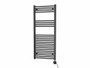 Toallero electrico 1200x500 500w victoria negro mate - Roca