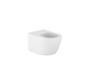 Taza inodoro meridian suspendida 540mm roca rimless vortex negro mate - Roca
