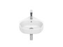 Lavabo mural angular the gap 400x440mm con juego fijacion blanco - Roca