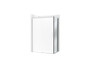 Mampara lateral fijo ducha naray lf-c 800 plata - Roca