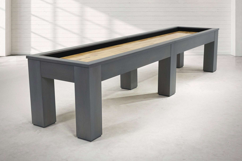 Doc & Holliday Peter Parsons Shuffleboard Table in Matte Smoke