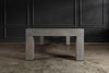 A short, wide-angle image of The Natural Parsons-style pool table in Grey Wash. Highlights the table’s solid maple frame, Championship felt, and bold modern design, perfect for residential and commercial spaces.