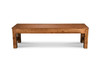 Doc & Holliday custom USA-made storage bench for game room furniture in premium hand-finished wood.
