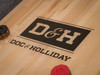 Doc & Holliday George Shuffleboard Table in Grey Walnut