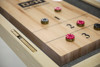George Shuffleboard Table in Natural Ash