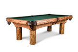 The Woodsman Pool Table's crafted with Pine Wood and made in Portland, Oregon USA