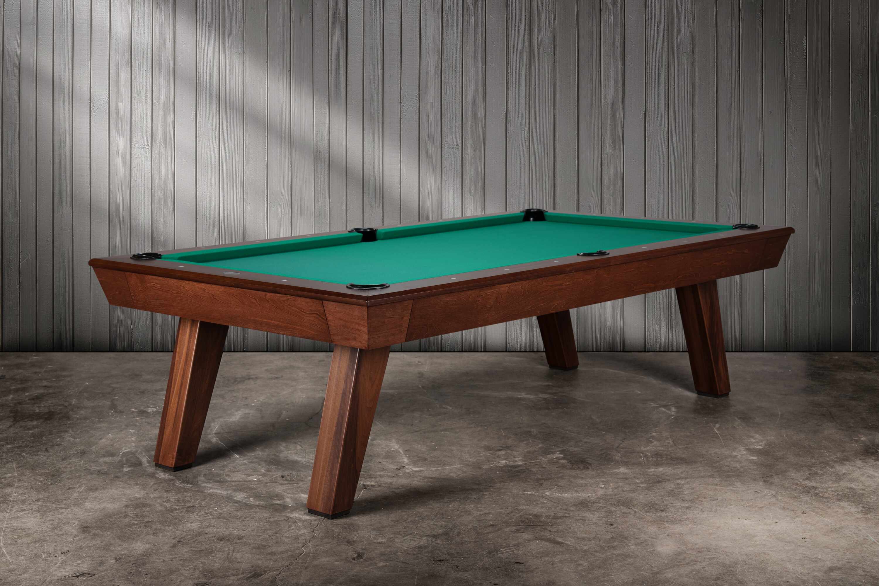 Muse Pool Table in Pecan