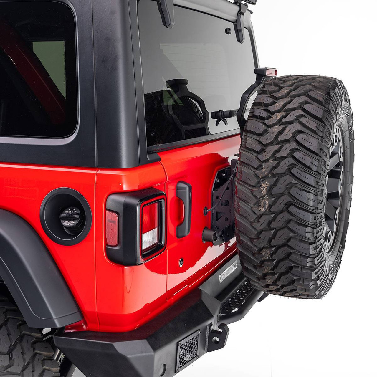Go Rhino Rockline Spare Tire Relocation Kit for Jeep Wrangler JL Fits Up to  40