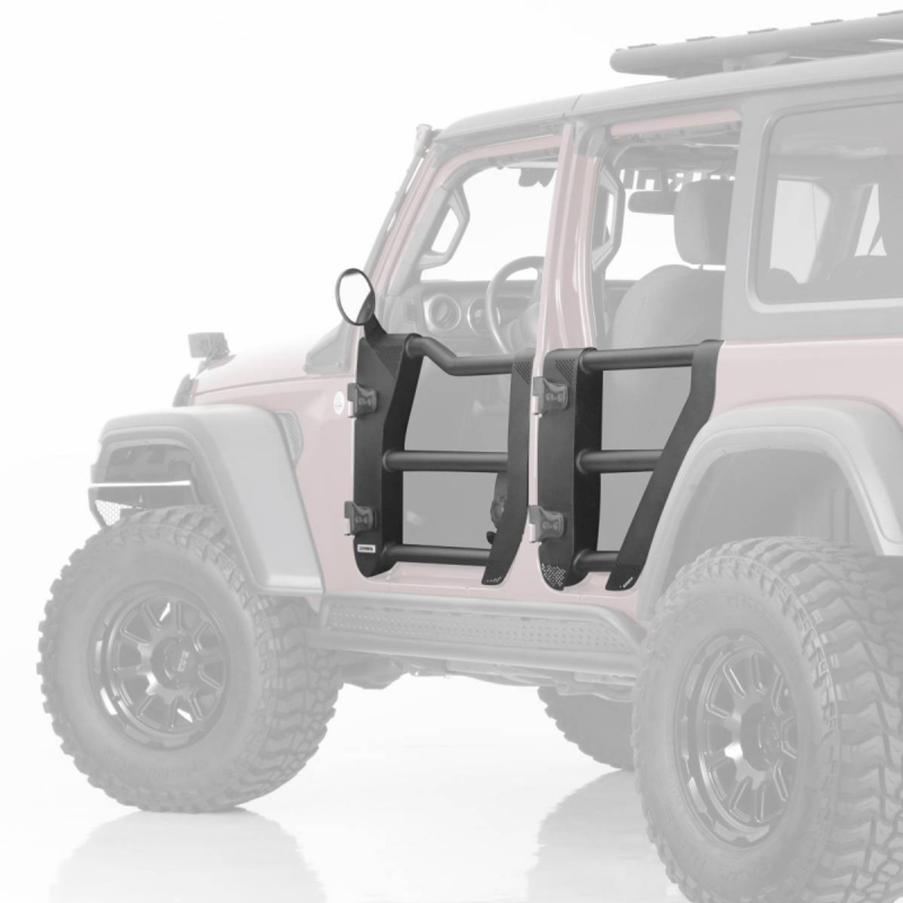 Go Rhino TrailLine Front & Rear Tube Doors for Jeep Wrangler JL/JLU or  Gladiator JT -
