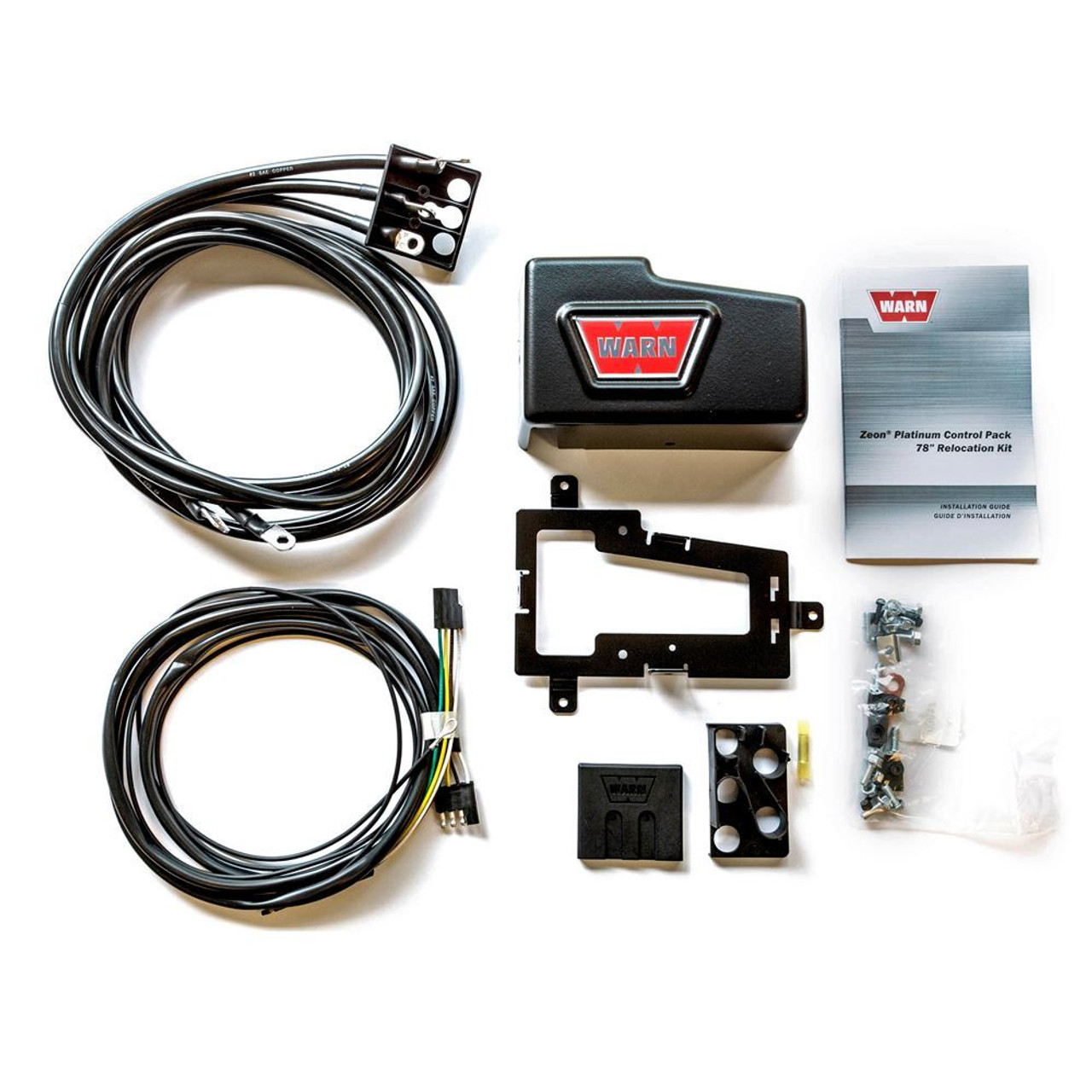 WARN Long Control Pack Relocation Kit 92193