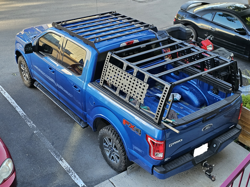 Go Rhino XRS Overland Xtreme Rack System | Full Size Truck | Fits Ram / Chevrolet 1500 / Ford F-150