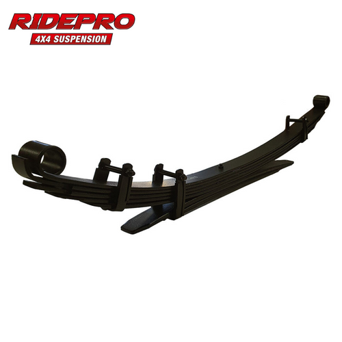 RidePro ZL7809 Leaf Spring Extra Heavy Loads (700kg to GVM) 8+2 Leaf 50mm Lift | Fits Toyota Landcruiser 78, 79 Series