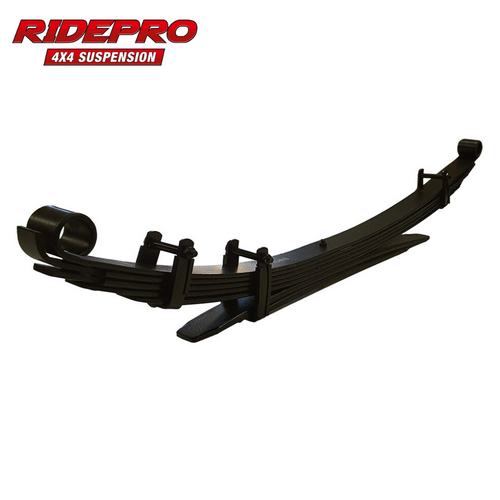 RidePro ZL7610 Leaf Spring Moderate Loads (up to 300kg) 4+2 Leaf 50mm Lift | Fits Toyota Landcruiser 76 Series (2007 on)