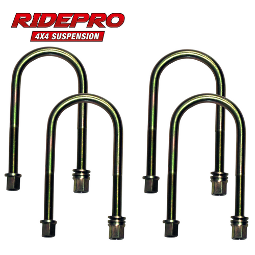 RidePro ZU4008 Rear Suspension U Bolt (SET) | Fits Ford / Great Wall - GWM / Holden / Isuzu / Mazda