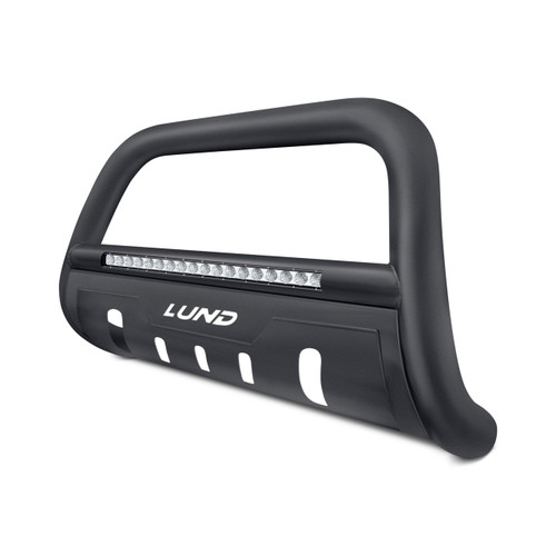 Lund Nudge Bull Bar w/20" LED Light | Fits RAM 1500 DT Crew Cab - Black