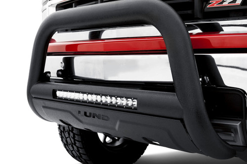 Lund Nudge Bull Bar w/20" LED Light | Fits RAM 1500 DT Crew Cab - Black