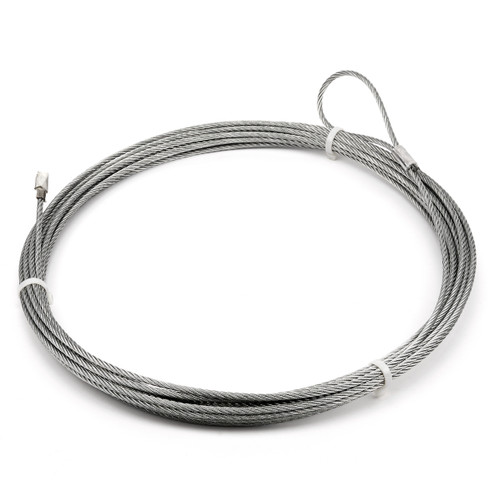 WARN Galvanized Wire Rope 1/4" x 60 | 7000 Pound Capacity | 71297