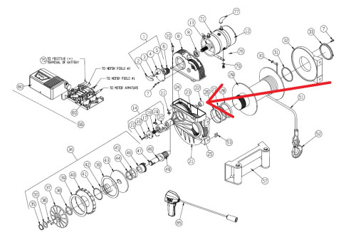 WARN Needle Bearing for M8274 Truck Winch (1x 8356) | 98374