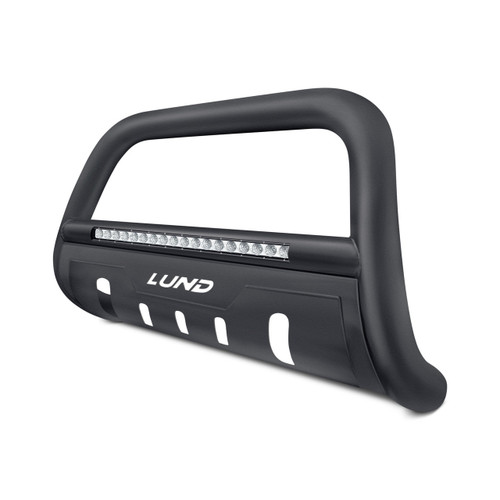 Lund Nudge Bull Bar w/20" LED Light | Fits RAM 2500HD - Black
