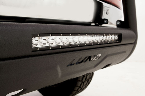 Lund Nudge Bull Bar w/20" LED Light | Fits Silverado 1500 LTZ (2019 +) - Black