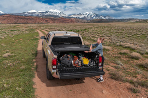 UnderCover Ultra Flex Hard Folding Truck Bed Tonneau Cover | Fits RAM 1500 DT w/RAMBOX