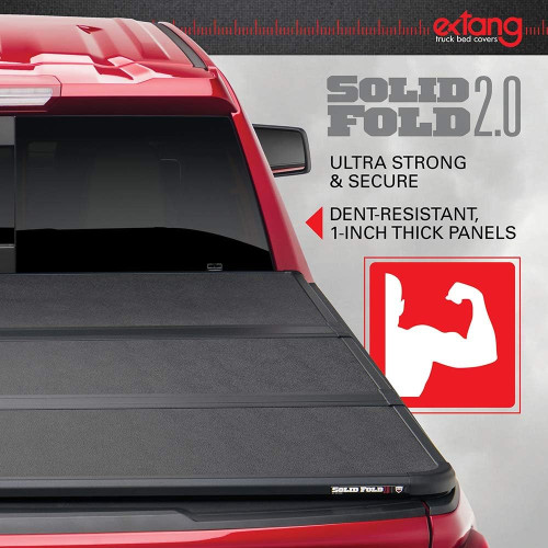 Extang Solid Fold 2.0 Hard Folding Tonneau Cover | Fits Silverado 1500 ZR1 Crew Cab 5'10 (2021+)