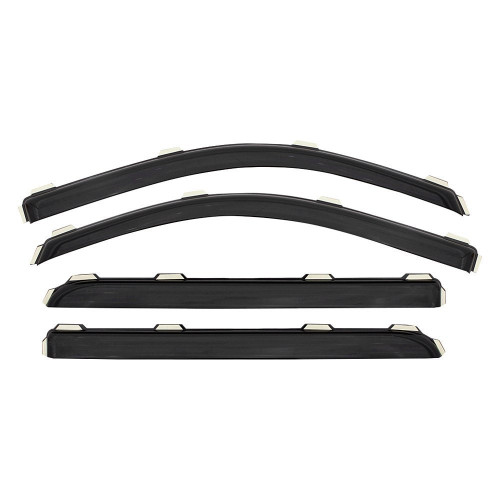 AVS In-Channel VentVisor Deflector Weather Shields 4PC | Fits Ford F-150 Super Crew Cab (2020 - 2023)