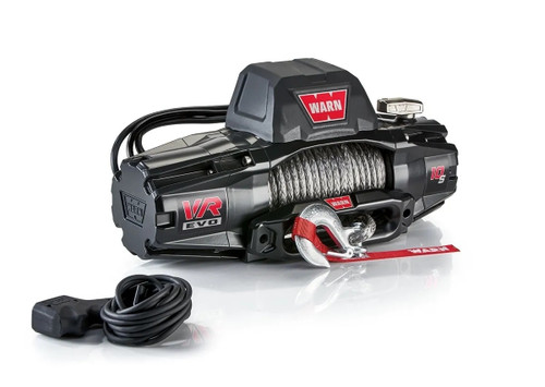 WARN VR EVO 10-S  Electric 12V DC Winch Synthetic Rope| 103253 | 4WD 4x4 Off-Road Truck Recovery