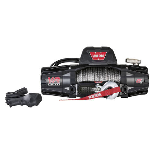 WARN VR EVO 8-S 8000lbs Electric Winch | 103251 | 12V DC Synthetic Rope Hawse Fairlead 4x4 Off-Road